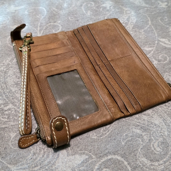 Roots Tribe Leather Wallet - Picture 8 of 11
